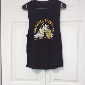 Unisex Black Tank Top